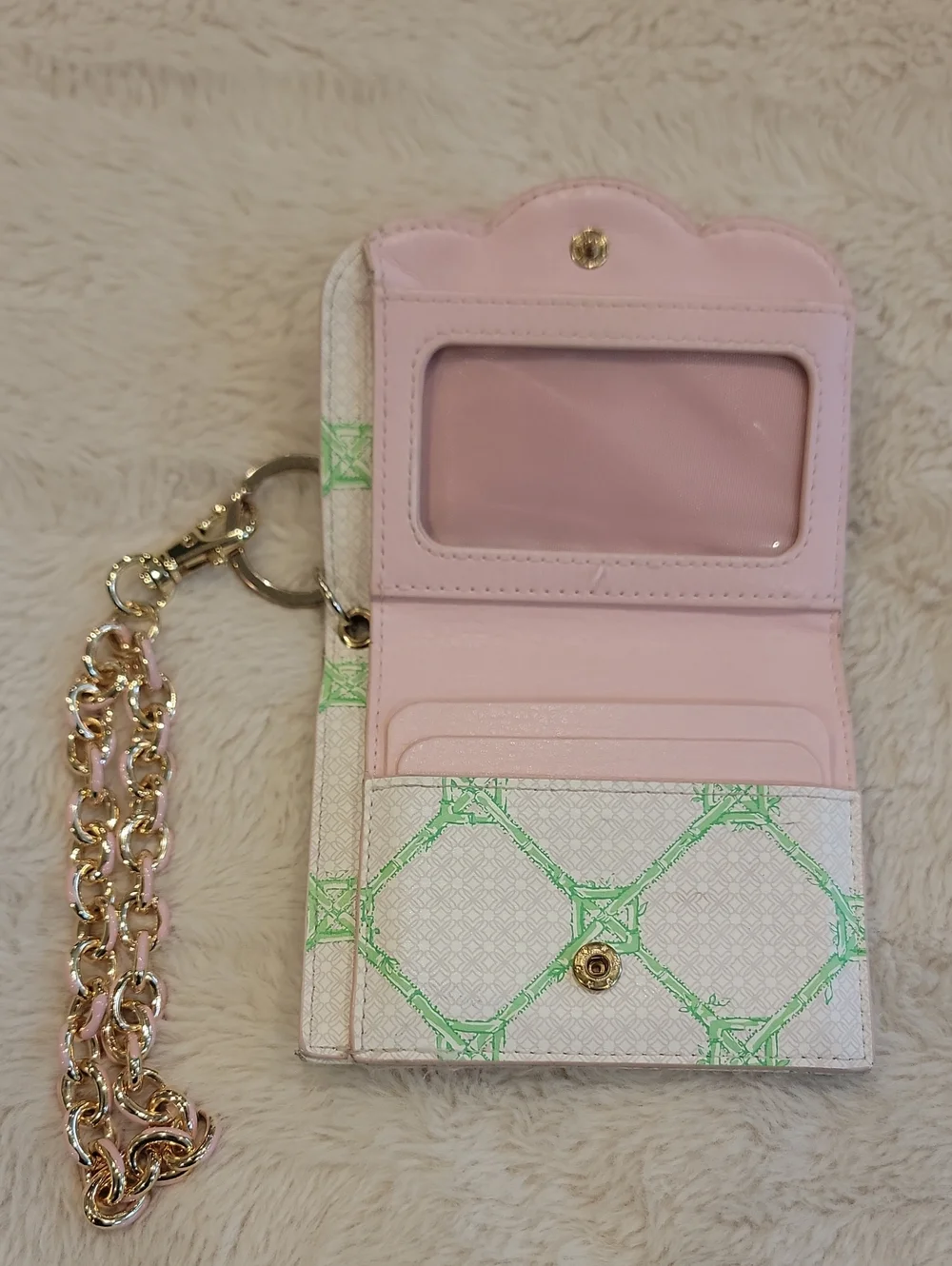 Lilly Pulitzer Snap ID Card Case, Butterfly Trellis